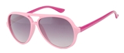 Zonnebril met roze montuur en donkere glazen (1021597)