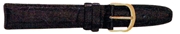 Shivas Uhrenarmband unisex schwarz 14 mm (1022116)