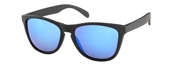 Schwarze Montini-Sonnenbrille mit blauen Gläsern (1044463)