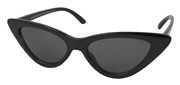 Zwarte zonnebril cateye (1049443)