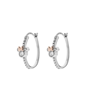Ohrringe aus 925er Silber, Minnie Mouse, mit Zirkonia (1069576)