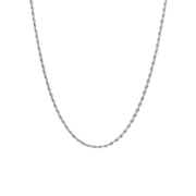 Halskette mit Kordelglied aus Edelstahl, 2,5 mm (1070590)