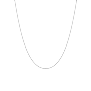 Halskette mit Gourmetglied aus Edelstahl, 1 mm (1070598)