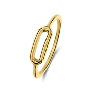 Ring, 925 Silber, vergoldet, oval (1070836)