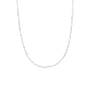 Halskette, 925 Silber, Süßwasserperle (1070963)