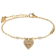 Guess stalen goldplated armband LOVE ME TENDER (1071226)
