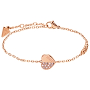Guess stalen roseplated armband LOVELY GUESS (1071232)