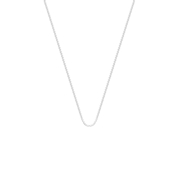 Gerecycled zilveren ketting met venetiaanse schakel 42 cm (1044496)